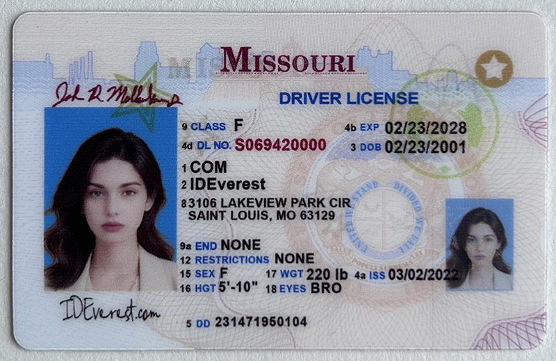 Buy Missouri ID Card Online