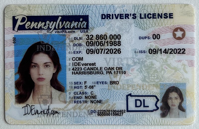 Buy Pennsylvania ID Cards Online