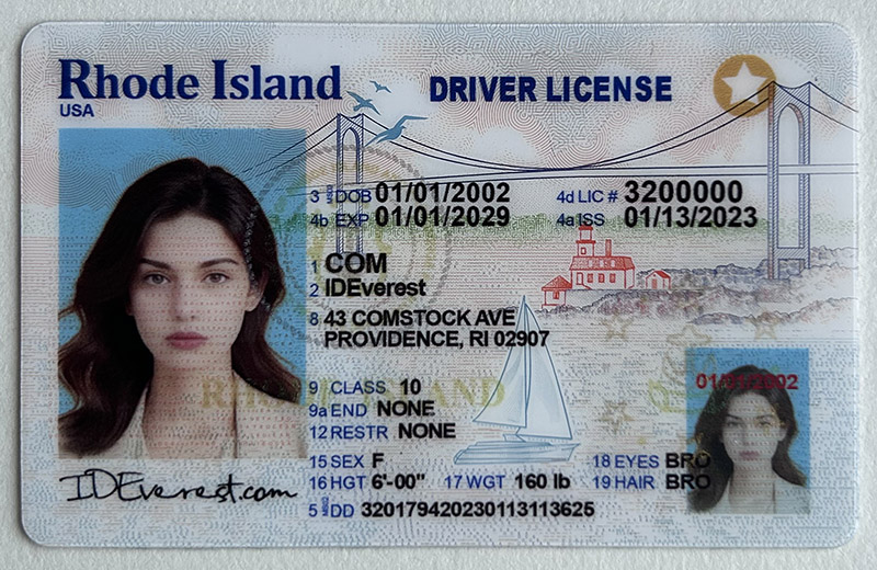 Buy Rhode Island ID Card Online