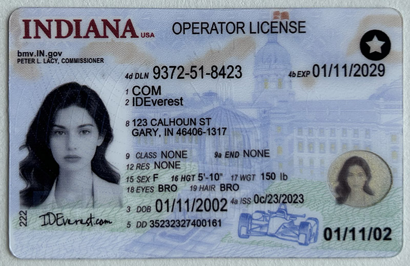 Buy Indiana ID Card Online